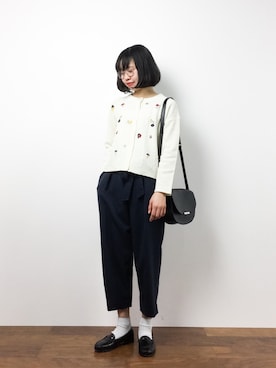 hinaさん（レディース・163cm）の冬コーディネート