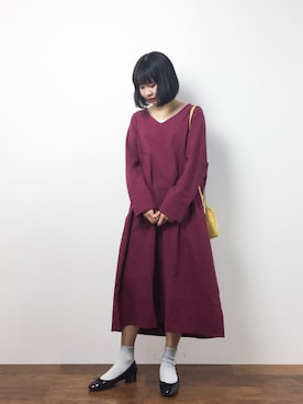 hinaさん(レディース・163cm)の冬コーディネート