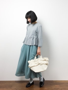 hinaさん（レディース・163cm）の冬コーディネート