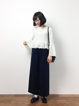 hinaさん（レディース・163cm）の冬コーディネート