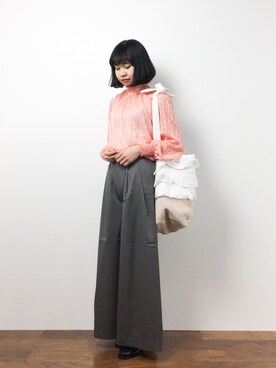 hinaさん（レディース・163cm）の冬コーディネート