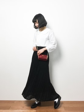 hinaさん（レディース・163cm）の冬コーディネート