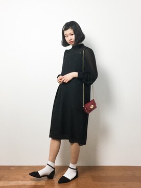 hinaさん（レディース・163cm）の冬コーディネート