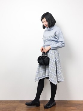 hinaさん（レディース・163cm）の冬コーディネート