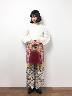 hinaさん（レディース・163cm）の冬コーディネート