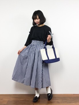 「IRONY（アイロニー）のアイテム」を使った、hinaさん（レディース・163cm）の春コーディネート