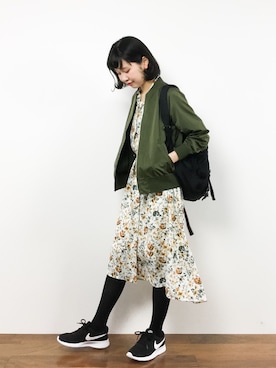 hinaさん（レディース・163cm）の春コーディネート