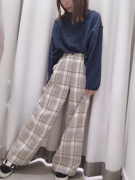 「#チェック」｜miiiiiさん（レディース・150cm）の秋コーディネート