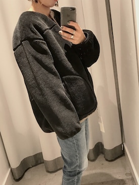 「AMERICAN HOLIC」｜「アイテム（ブルゾン）」を使った、miiiiiさん（レディース・150cm）の秋コーディネート