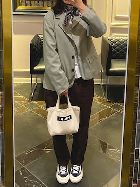 mmmさん（レディース・156cm）の秋コーディネート