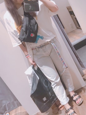 𓃶.꙳さん（レディース・163cm）の夏コーディネート