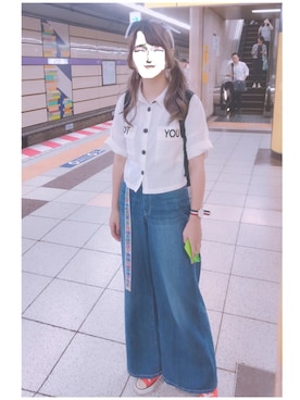 𓃶.꙳さんのコーディネート