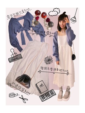 「TOKYO BOPPER（TOKYO BOPPER）のアイテム（シューズ、グレー系）」を使った、YUKIさん（レディース・163cm）の秋コーディネート