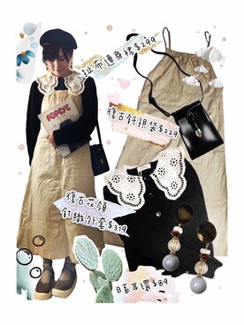 「TOKYO BOPPER（TOKYO BOPPER）のアイテム（シューズ、グレー系）」を使った、YUKIさん（レディース・163cm）の秋コーディネート