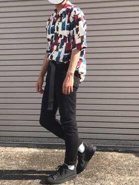 リタさん（メンズ・173cm）の夏コーディネート