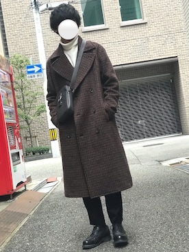 リタさん（メンズ・173cm）の冬コーディネート
