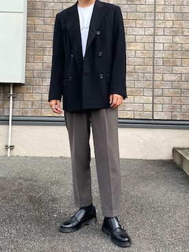 リタさん（メンズ・173cm）の秋コーディネート