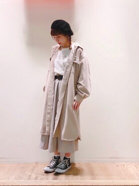 ロングｃｐｏジャケットを使った人気ファッションコーディネート Wear