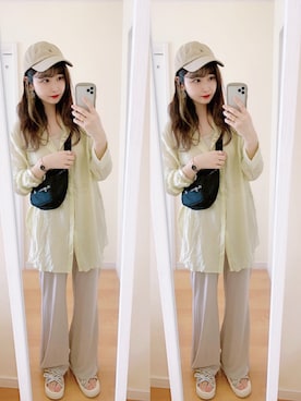 𝘮𝘢𝘴𝘩𝘶さん（レディース・160cm）の秋コーディネート