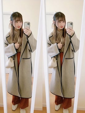 「apres jour（アプレジュール）のアイテム（バレエシューズ）」を使った、𝘮𝘢𝘴𝘩𝘶さん（レディース・160cm）の秋コーディネート