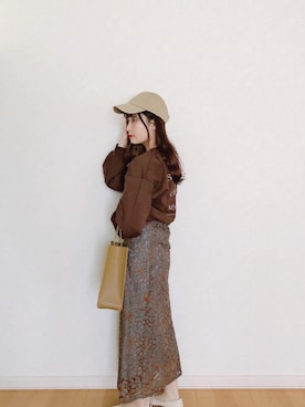 「apres jour（アプレジュール）のアイテム（バレエシューズ）」を使った、𝘮𝘢𝘴𝘩𝘶さん（レディース・160cm）の春コーディネート
