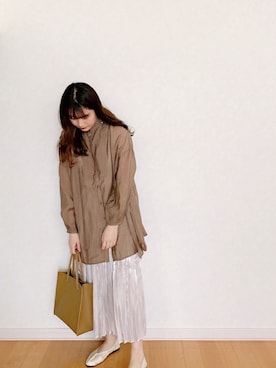 𝘮𝘢𝘴𝘩𝘶さん（レディース・160cm）の春コーディネート