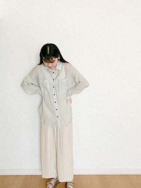 𝘮𝘢𝘴𝘩𝘶さん（レディース・160cm）の春コーディネート