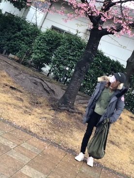 「Citizens of humanity（シチズンズオブヒューマニティー）のアイテム」を使った、Riko さん（レディース・157cm）の春コーディネート