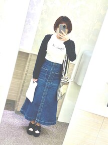 SLOBE IENA（スローブイエナ）の「LE DENIM フロントボタン