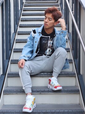 藤田誠樹さん（メンズ・175cm）の夏コーディネート