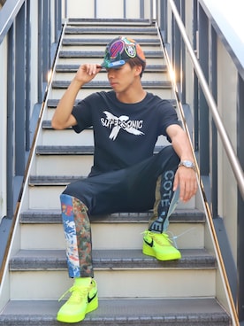 「RE730」｜藤田誠樹さん（メンズ・176cm）の秋コーディネート