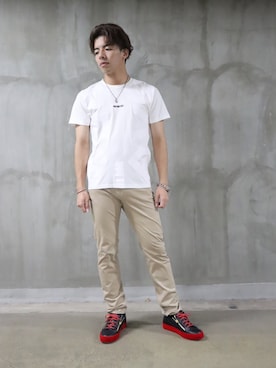「RE730」｜藤田誠樹さん（メンズ・176cm）の秋コーディネート