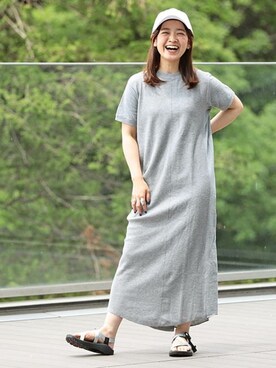 「ナチュラルスタイル」｜「アイテム（キャップ）」を使った、BEAMS BOYさん（レディース・156cm）の春コーディネート