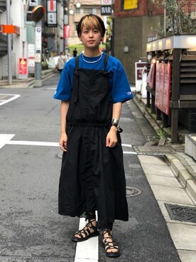BEAMS BOYさん(レディース・159cm)の夏コーディネート