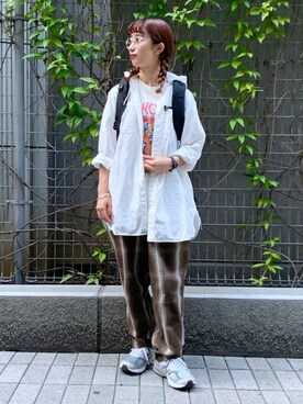 BEAMS BOYさん（レディース・154cm）の秋コーディネート