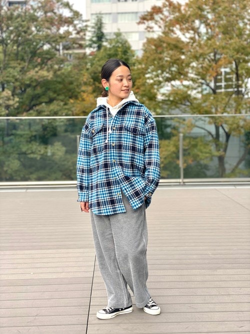 美品　BEAMSBOY×HARRIS TWEED　裏地付　ボンディングブルゾン 20191121111843111_500.jpg