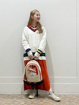 BEAMS BOYさん（レディース・161cm）の秋コーディネート