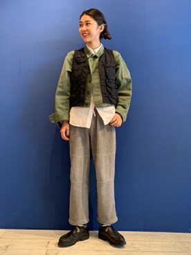 BEAMS BOYさん（レディース・162cm）の冬コーディネート