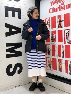 BEAMS BOYさん（レディース・162cm）の冬コーディネート