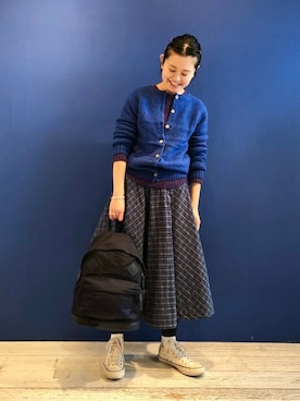 BEAMS BOYさん（レディース・161cm）の冬コーディネート