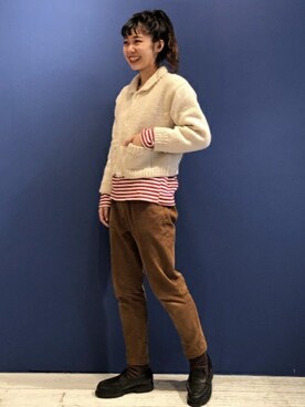 BEAMS BOYさん(レディース・162cm)の冬コーディネート