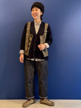 BEAMS BOYさん（レディース・162cm）の冬コーディネート