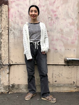 BEAMS BOYさん（レディース・151cm）の冬コーディネート