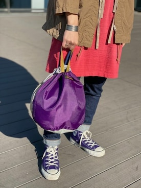 「ナプロン」｜BEAMS BOYさん（レディース・155cm）の冬コーディネート