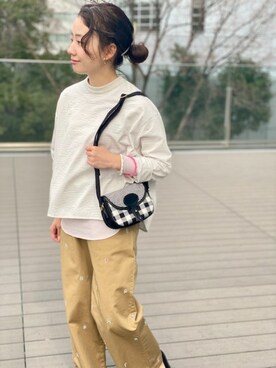 BEAMS BOYさん（レディース・155cm）の春コーディネート