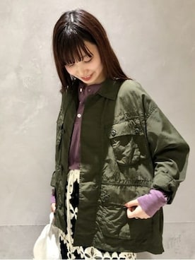 BEAMS BOYさん（レディース・158cm）の春コーディネート