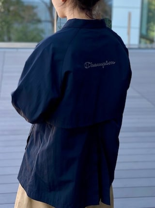 Champion × BEAMS BOY / 別注 コーチジャケットを使った人気