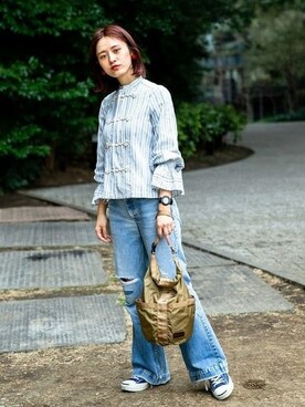 BEAMS BOYさん(レディース・162cm)の春コーディネート