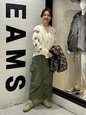 BEAMS BOYさん（レディース・162cm）の春コーディネート