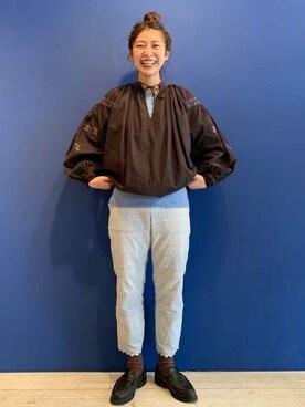 BEAMS BOYさん（レディース・162cm）の春コーディネート